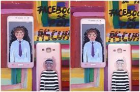 Cum a "reparat" Poliţia Română afişul în care un infractor avea tenul mai închis decât victima, după acuzaţiile de rasism