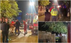 Filmul incendiului din Eforie Nord cu un mort şi 3 răniţi. Bărbatul a sfârşit înghiţit de flăcări în timp ce încerca să-şi salveze vecinii