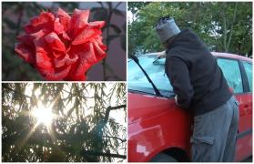 Vreme nefiresc de caldă, după cea mai rece dimineaţă de 21 octombrie din 60 de ani. Primul îngheţ, "topit" de temperaturi de vară