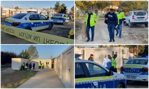 Crimă oribilă, scoasă la iveală de un incendiu, în Mehedinţi. Un bărbat le-a mărturisit poliţiştilor veniţi la intervenţie că a ucis un om pe o stradă din apropiere