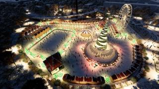 SIMULARE. Cum va arăta parcul tematic de Crăciun, organizat de UNTOLD în premieră în București. Când şi unde se va deschide