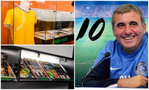 Primul muzeu dedicat fotbalului din Europa de Est, inaugurat la Bucureşti. Instalaţie "de 10" pentru Hagi