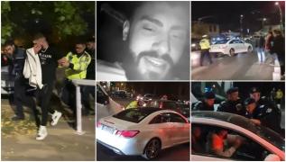 Șoferul cu Mercedes care a demarat în forță de lângă polițiști și jandarmi, în centrul Bucureștiului, a fost prins