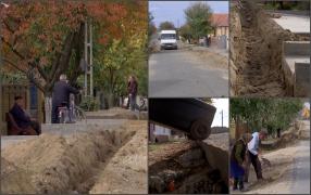 Doi Dorei se întâlniră într-o comună din Dolj. Drum cu cocoaşă și podeţe cu un metru şi jumătate peste nivelul gospodăriilor