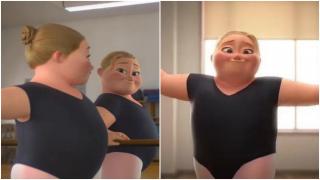 "Era şi timpul!" Fanii Disney laudă primul film scurt de animaţie în care rolul principal i-a revenit unui personaj supraponderal