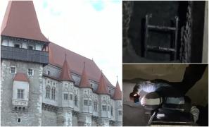 ''Cine ştie ce mai e pe dedesubt.'' Au descoperit o cameră secretă la subsolul Castelului Corvinilor. Cu ce scop a fost construită