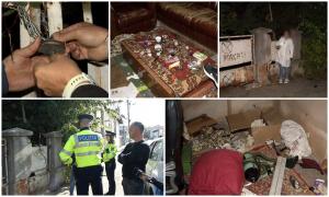 O casă din Sectorul 4 a devenit locul de întalnire al consumatorilor de stupefiante. "O cauţi pe nevastă-ta sau cauţi droguri?"
