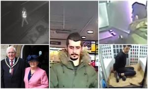 Un criminal român, filmat de o cameră de supraveghere în Anglia. Vasile şi-ar fi torturat victimele pentru 30.000 de lire