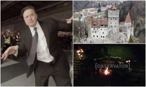 Hot dog party la Castelul Bran, cu miliardarii lumii. Noi detalii despre petrecerea de Halloween organizată de Musk în România