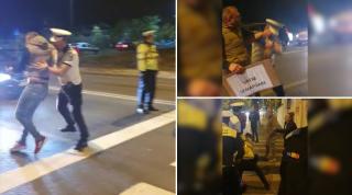 Cum s-a ajuns la îmbrânceli cu polițiștii, pe Antiaeriană. Oamenii vor semafoare, după moartea tânărului de 19 ani