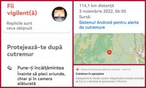 "ShakeAlert" a trimis românilor cu Android alerta despre cutremurul de 5,4. Cum funcţionează sistemul care detectează seismele