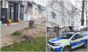 Filmul tragediei din Negrești, unde un tânăr și-a dat foc și s-a aruncat de pe bloc, în zona unde lucra fosta iubită