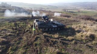 Peste 1.200 de militari români şi americani şi 400 de tancuri au simulat respingerea unui atac al Rusiei. Cel mai dur exerciţiu NATO din ultimii ani
