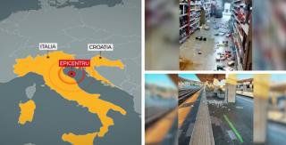 Mărturia unei românce ce a trăit infernul din Italia: "Nu puteam să ne mişcăm". Imaginile dezastrului lăsat în urmă de un cutremur de 5,7