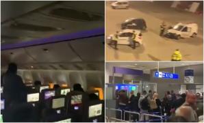 Filmul mobilizării de pe aeroportul din Atena, după ce serviciile de securitate americane au anunţat o alertă teroristă