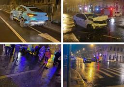 Culiţă Sterp, implicat într-un accident în centrul Clujului: a trecut pe roşu. Celălalt şofer a avut nevoie de intervenţia SMURD