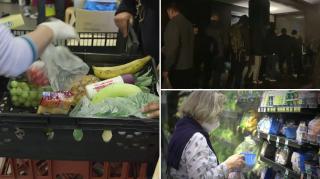 "Sunt vremuri cu adevărat disperate" Britanicii fac cozi în fața băncilor de alimente, în Franța unele magazine raționalizează ouăle