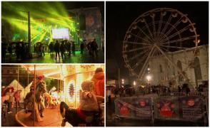 Târgul de Crăciun din Cluj-Napoca. Bucurii de sărbători, cu economie la curent şi grijă pentru mediu