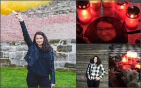 Din ce cauză ar fi murit Flavia, adolescenta de 17 ani care s-a prăbușit în sala de fitness. Colegii i-au făcut altar de lumânări și flori pe holul liceului