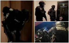 Jocuri de noroc, "măsluite" prin şantaj şi bătaie. Peste 120 de percheziții DIICOT în Bucureşti şi 19 judeţe