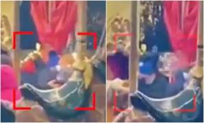 Două familii şi-au împărţit pumni şi picioare la Târgul de Crăciun din Piața Constituției. Motivul: Care copil se dă primul în carusel