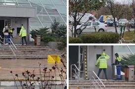 Filmul spargerii bancomatului din Constanţa: agenţii de pază nu i-au prins pe hoţi, dar au făcut-o poliţiştii, în trafic. Ce au descoperit în maşina lor