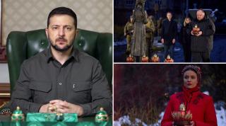 Cum vor să îi sfideze ucrainenii pe ruși, de Crăciun. Nici gând să renunțe la brazi, dar au găsit o soluție de compromis