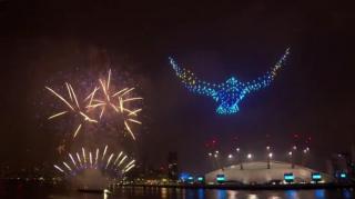 Iașiul întâmpină Anul Nou cu drone în loc de artificii. Veterinar: "Am întâlnit și cazuri de infarct după un astfel de stres"