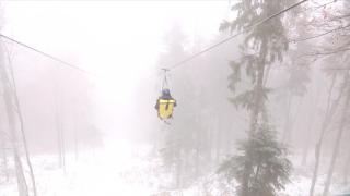 1 Decembrie, sărbătorit la înălţime. Cum arată cea mai mare tiroliană din România, inaugurată astăzi la Gura Humorului