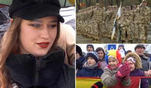 "Aş vrea să rămân în România. O să fac tot posibilul" 1 Decembrie, ziua în care românii s-au adunat, cu mic, cu mare, în jurul tricolorului