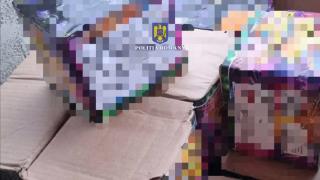Captură record: 8 tone şi jumătate de artificii şi petarde, confiscate în Suceava