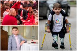 Torturat de părinţi pe când era bebeluş, Tony Hudgell îşi va împlini acum marele vis. Donaţii de 2 milioane de euro în timp record, pentru micul erou