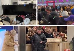 Vremea rea a paralizat Anglia: românii blocaţi în aeroporturi spun că au fost ţinuţi "captivi", fără mâncare, apă sau fără a avea voie să meargă la toaletă