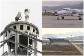 Primul zbor pe singurul aeroport construit de la zero în România, după Revoluţie. Cum arată turnul de control virtual