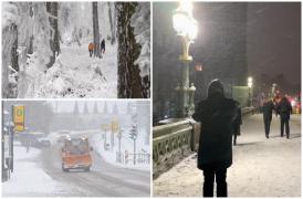 Europa tremură de frig. Cel puţin 12 oameni au murit, răpuşi de ger şi furtuni de zăpadă. Vremea rea s-a dezlănţuit şi în Franţa