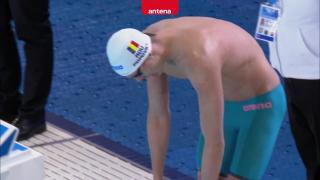 David Popovici a stabilit un nou record mondial la juniori. S-a calificat în finala de joi de la 100 m liber