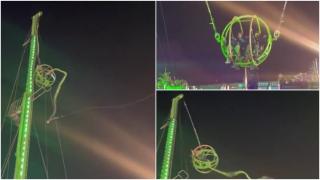 Coşmar la un târg de Crăciun din Londra. "Praştia de oameni" s-a stricat în timp ce mai mulţi oameni erau în aer