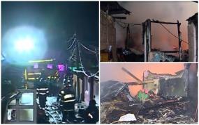 "Aşa flacără mare a fost de ardeau hainele pe noi". Un tată a murit carbonizat lângă fiul său de 10 ani, în Sighişoara. Copilul a fost salvat în ultima clipă