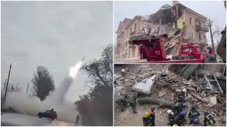 Bilanţul ultimelor atacuri asupra Ucrainei: trei morţi şi un copil dispărut sub dărâmături. "Este o nouă tentativă de genocid"