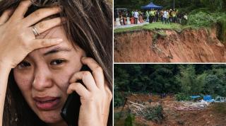 Descoperire înfiorătoare în Malaezia, după alunecarea de teren: Mamă care își ținea fiica în brațe, scoasă de sub pământ cu excavatorul