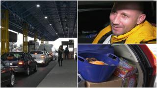 Românii se întorc acasă de sărbători, cu maşinile încărcate cu daruri de la Moş Crăciun: "În afară e mai bogat"