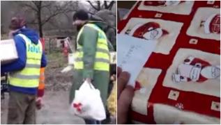 "Soţia a murit de Crăciun, domnul este bolnav la pat." Copiii din satele izolate din Apuseni, cu situații dificile, au primit darurile Moșului