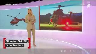 Elicopter SMURD la Brașov, necesar pentru intervențiile montane. Cum s-au pregătit medicii