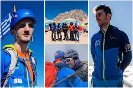 Alex şi Răzvan, alpiniştii nevăzători care au dus steagul României pe "acoperişul" celor două Americi