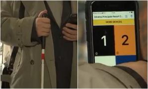 Aplicaţia pentru nevăzători, mană cerească pentru persoanele cu deficienţe de vedere: Se pot deplasa singure și în cele mai aglomerate zone