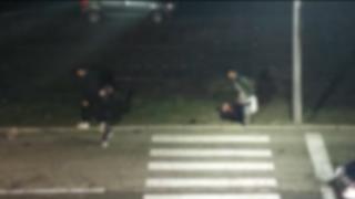 EXCLUSIV. Primele imagini de la accidentul din Petroșani, unde 6 copii au fost spulberați pe ”trecere” de un șofer beat. Unul dintre ei a murit la spital