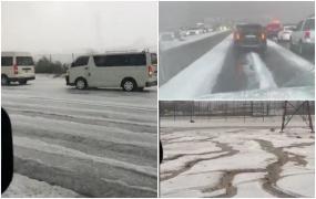 Fenomen rar surprins în Kuweit: O furtună de grindină s-a abătut în una dintre cele mai călduroase ţări din lume