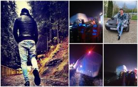 "Drum lin către îngeri, Tony". Anton, un tânăr de 22 de ani din Iaşi, a rămas captiv în autoturismul cuprins de flăcări. Nu a avut nici cea mai mică şansă