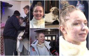 Alexia a ajuns acasă cu ochii în lacrimi: "Am o stare de linişte. Ce a trecut a fost, de acum trebuie să am o gândire pozitivă ca să trec peste astea cu bine"