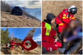 "A ieşit cu părul arzând, ca în filmele de groază". Au urcat pe munte pentru poze de vis, dar au dat peste o privelişte de coşmar. Turiştii au sunat imediat la 112